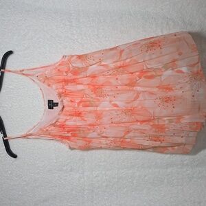 Worthington Coral Floral Blouse